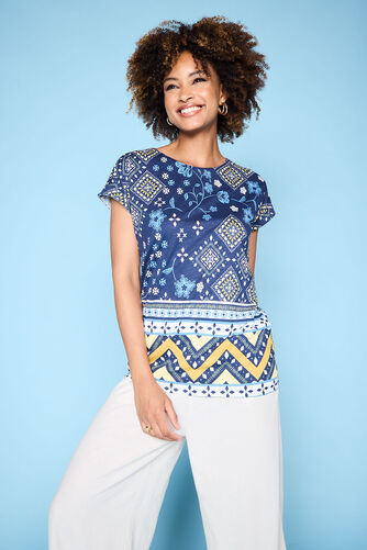 Tile Print Tunic